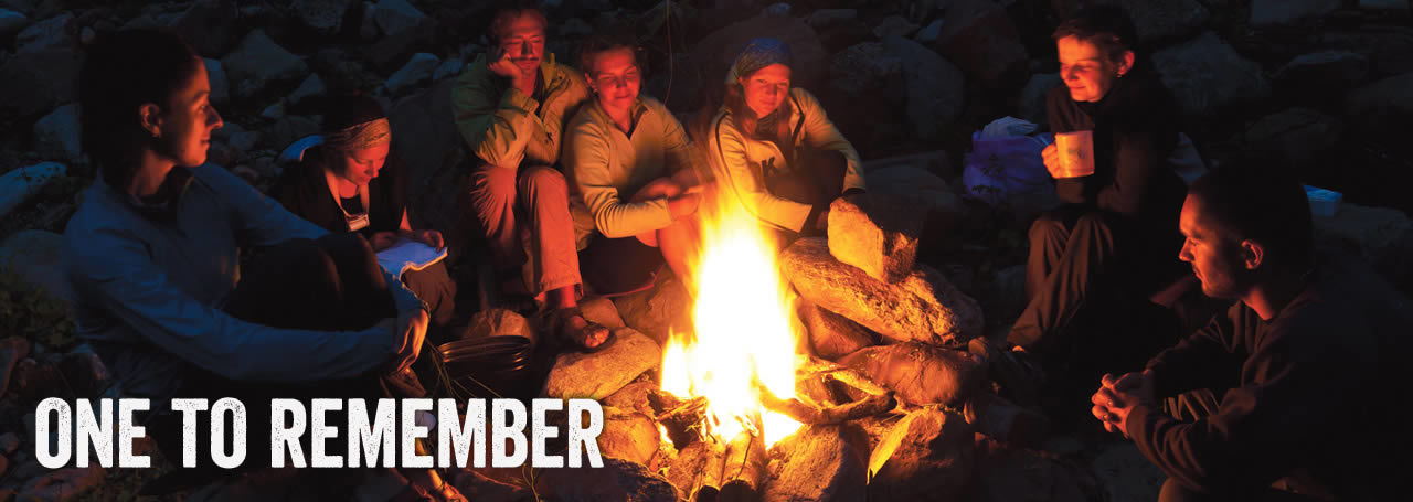 Camp overnight on a Yosemite rafting trips
