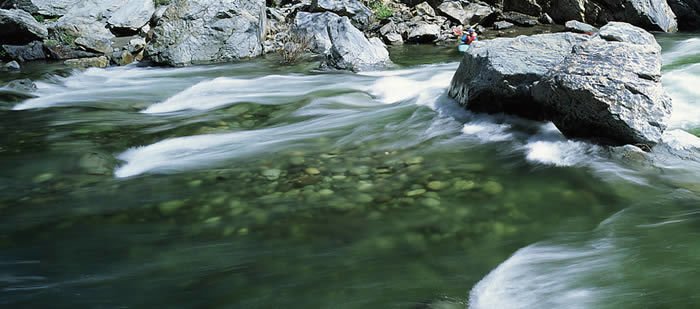A wild & scenic stretch of the Tuolumne River.